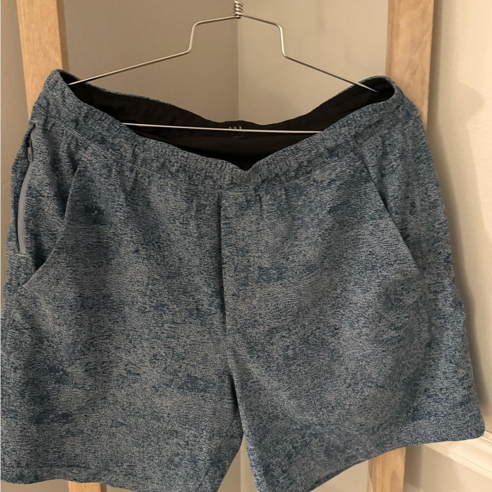 Lululemon Athletica Blue Athletic Shorts